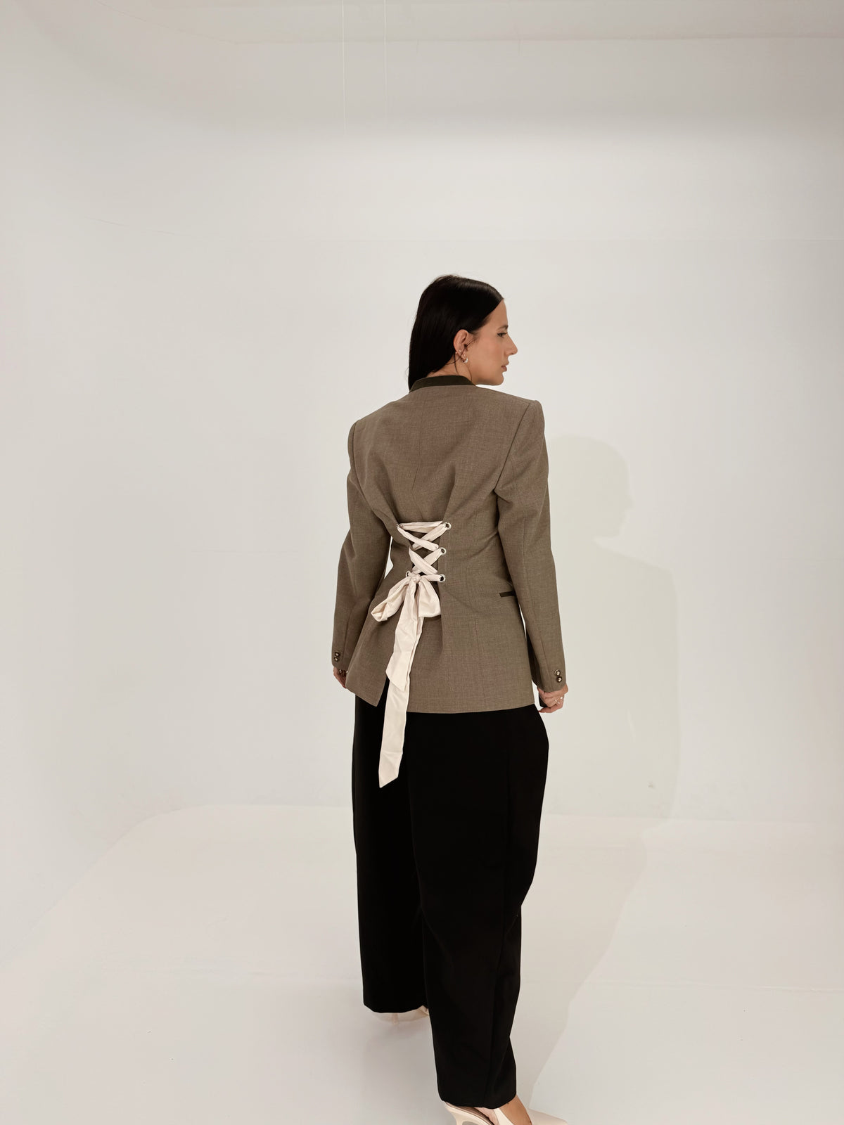 Corset Back Blazer – AMATI Reworked