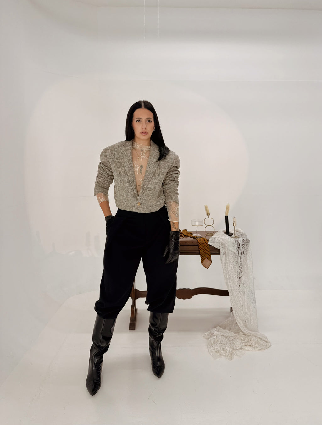 Cropped Blazer AMATI reworked