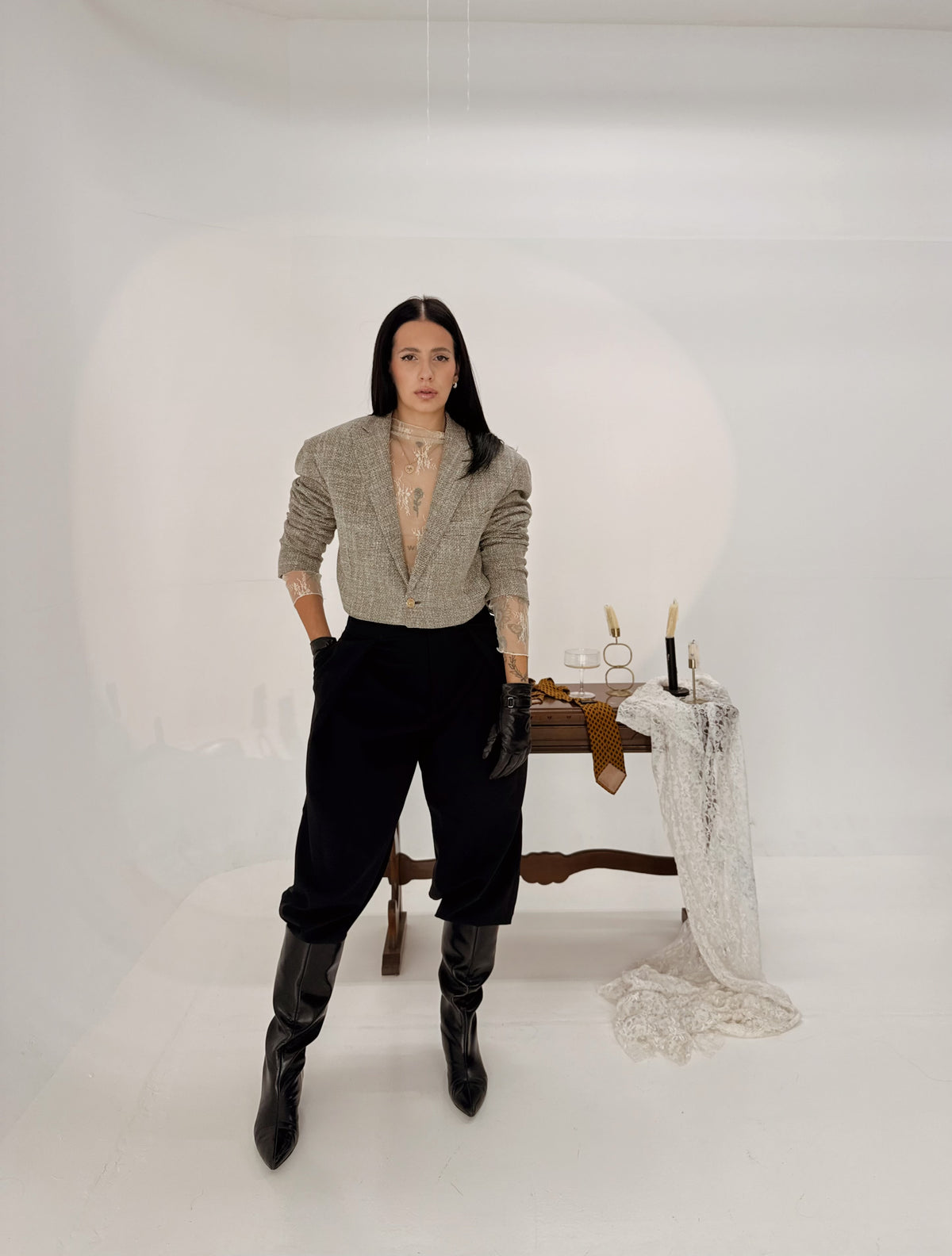 Cropped Blazer AMATI reworked