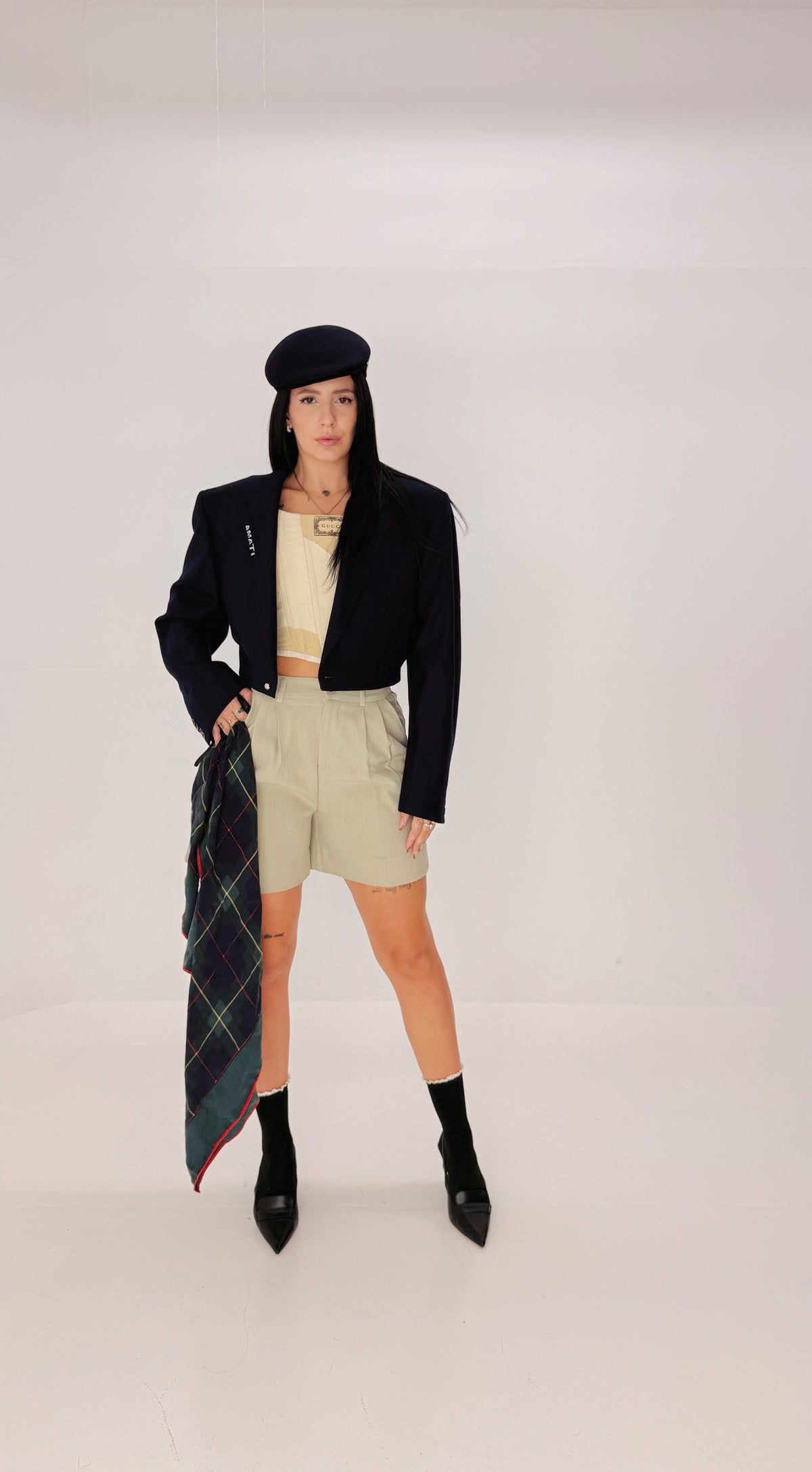 Cropped blazer AMATI