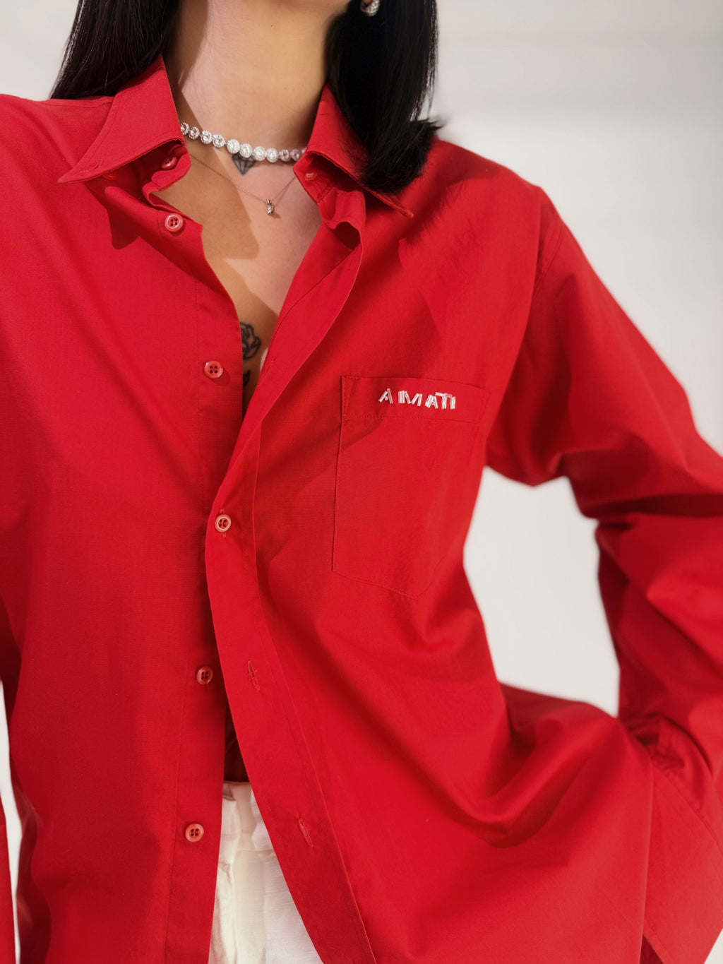 Camicia AMATI Red – Vintage Reworked