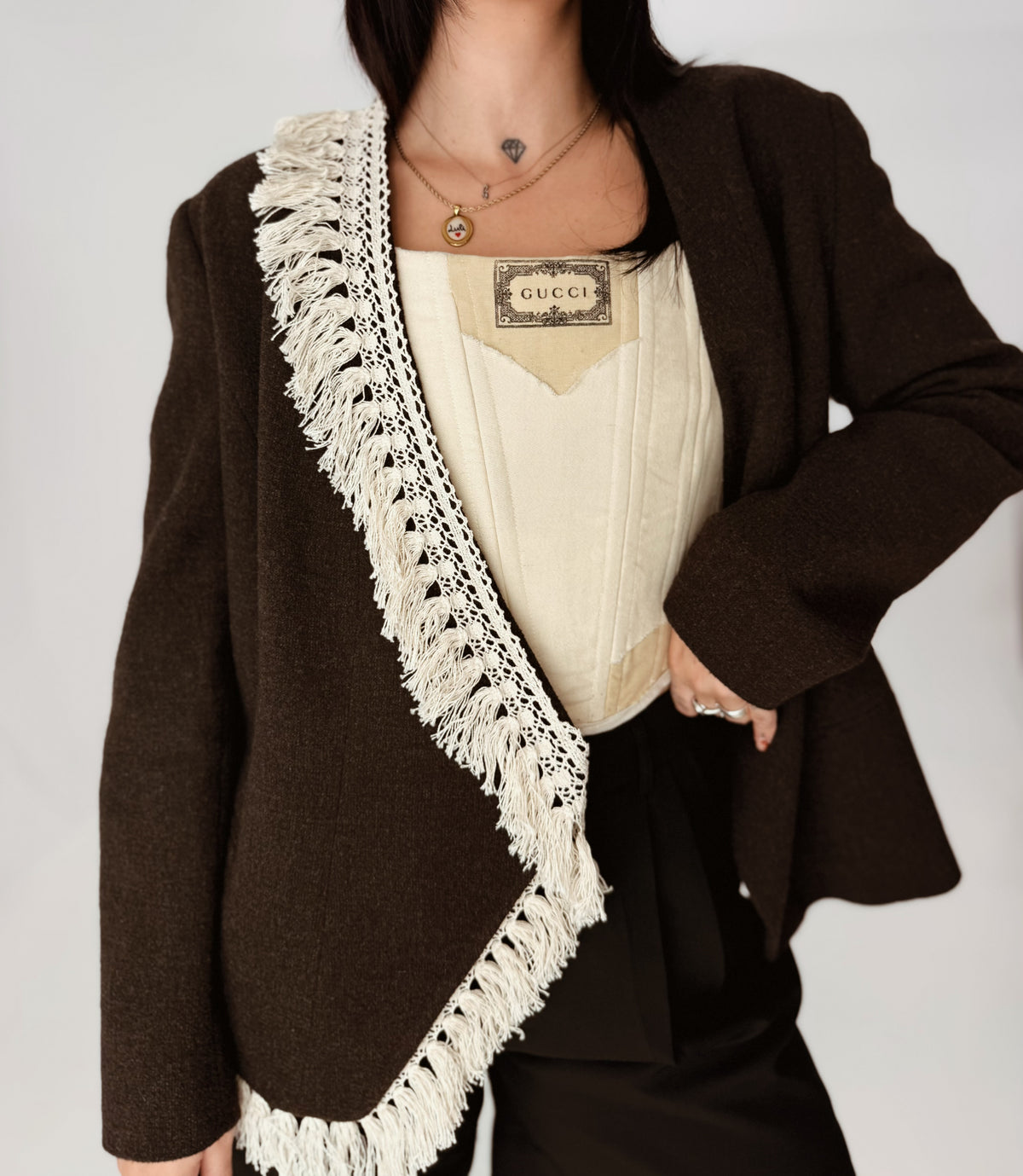 Vintage blazer AMATI reworked