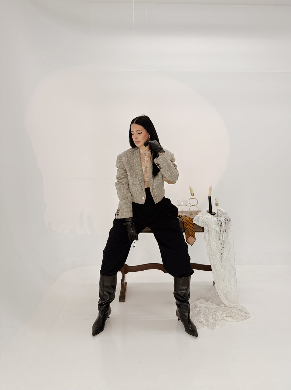 Cropped Blazer AMATI reworked
