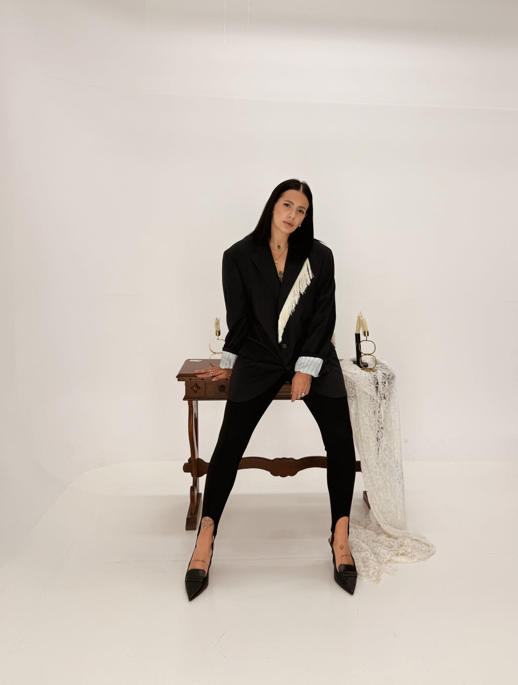 Blazer Fringe AMATI reworked