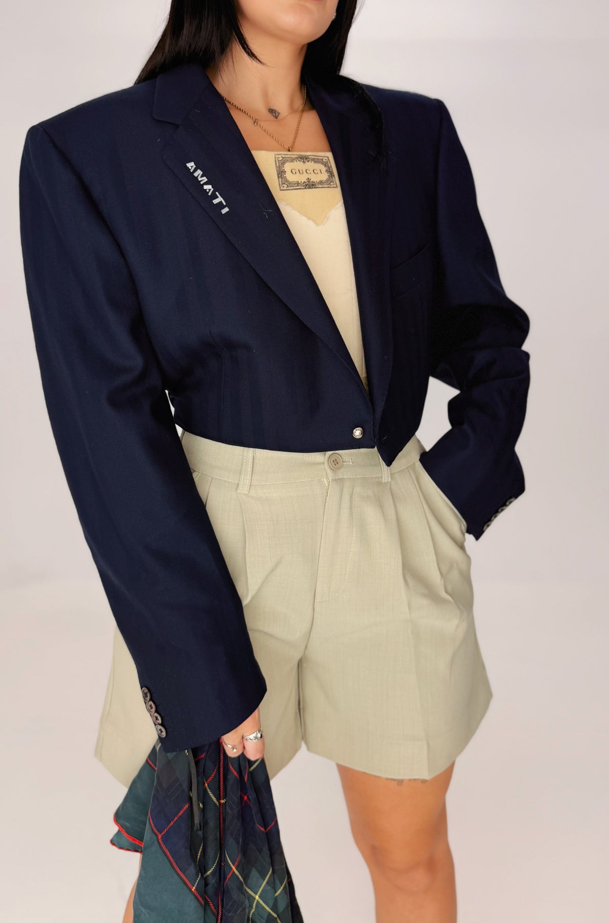 Cropped blazer AMATI