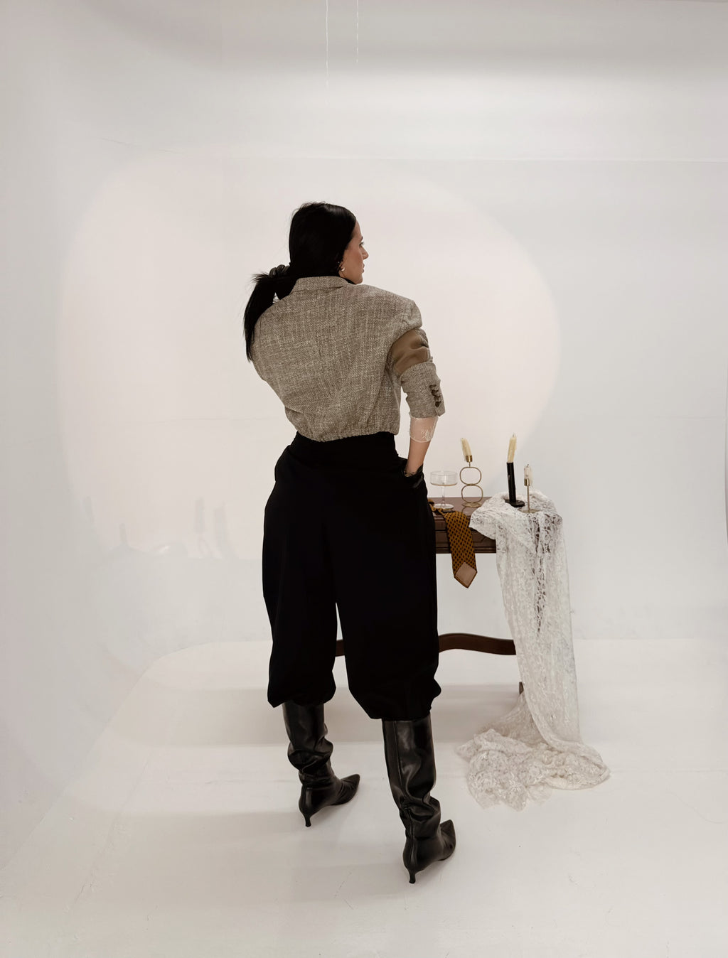 Cropped Blazer AMATI reworked
