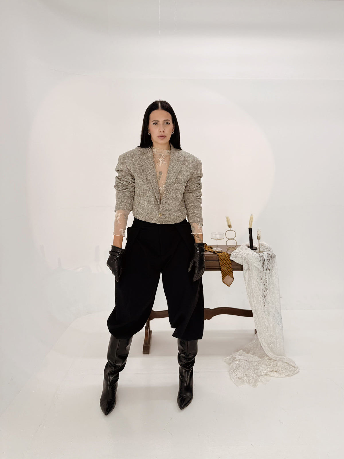 Cropped Blazer AMATI reworked