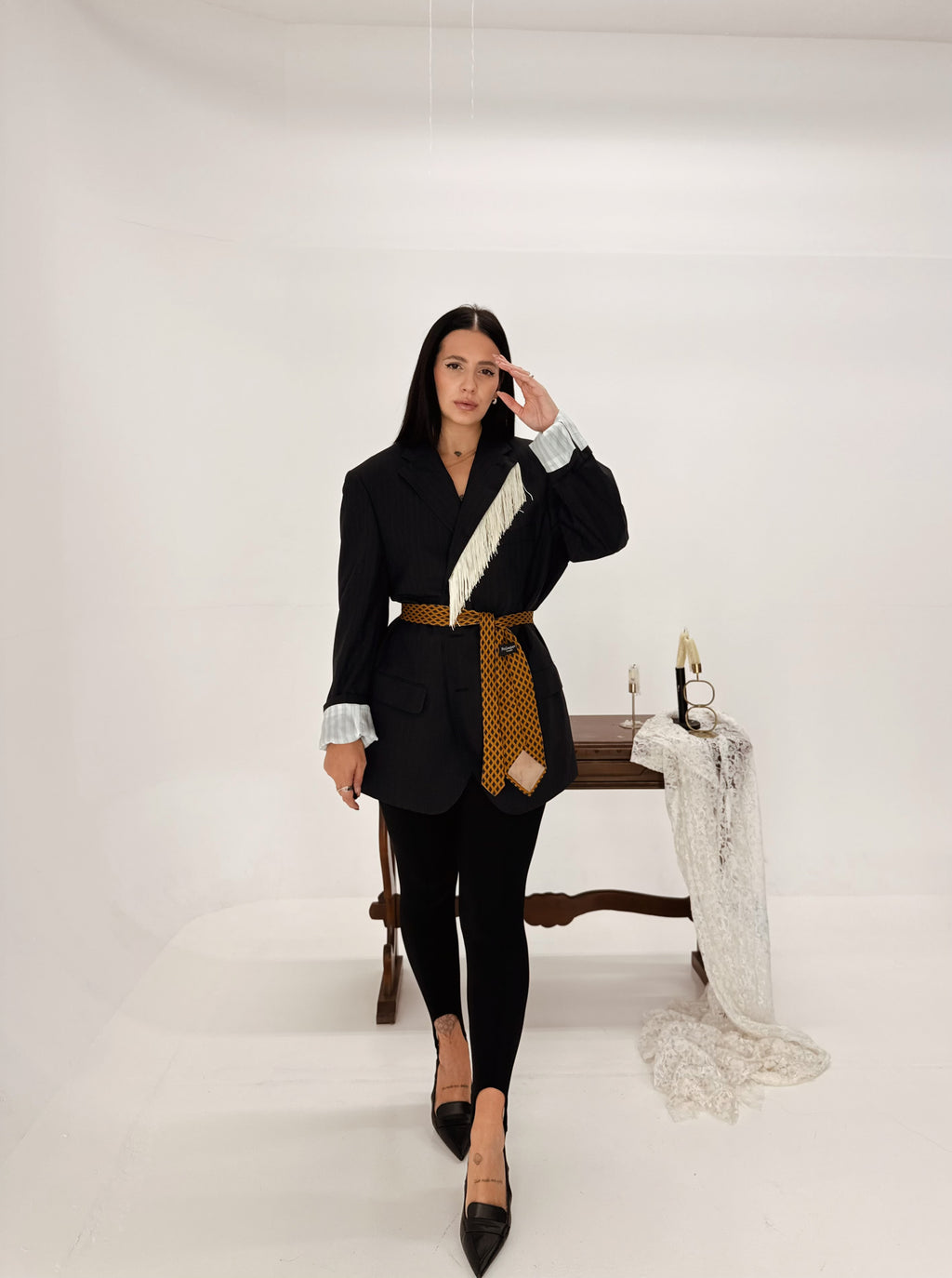 Blazer Fringe AMATI reworked