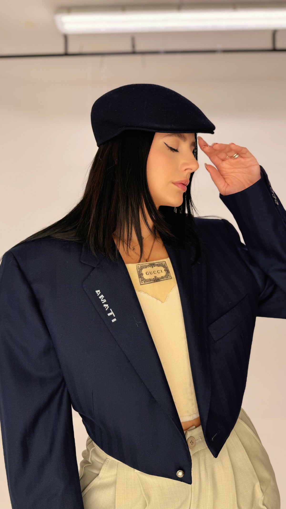 Cropped blazer AMATI