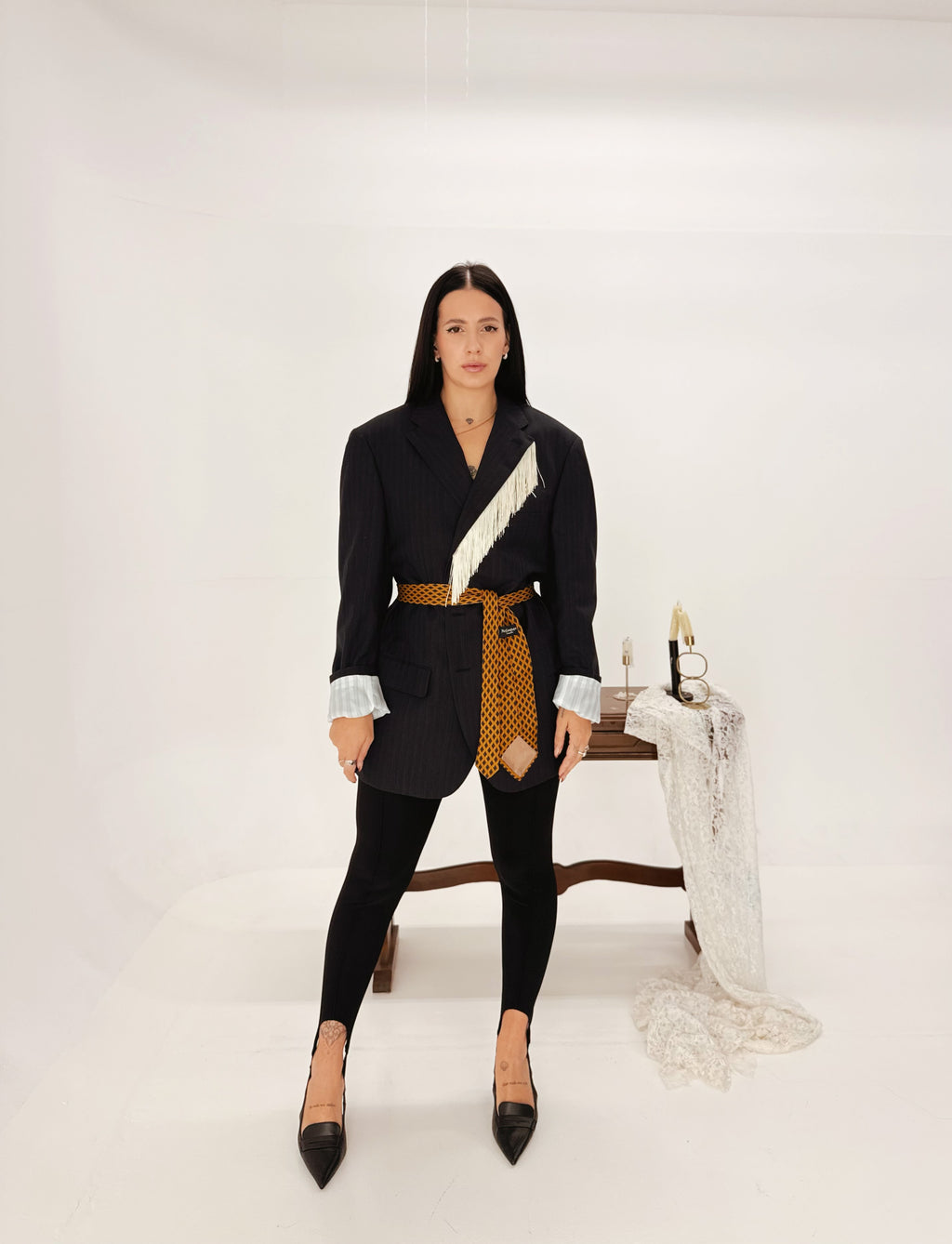 Blazer Fringe AMATI reworked