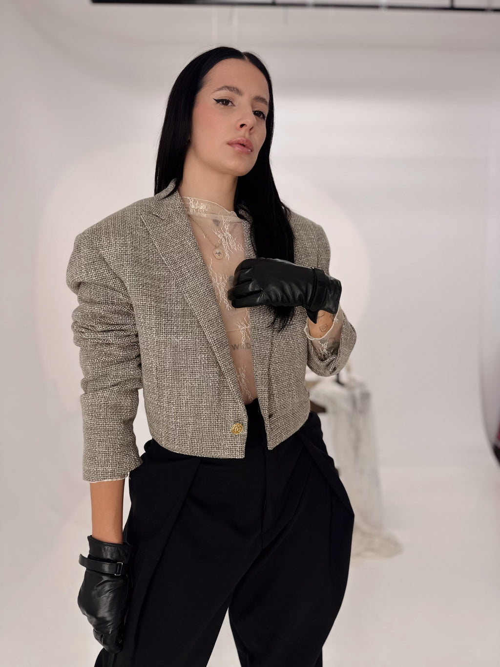 Cropped Blazer AMATI reworked