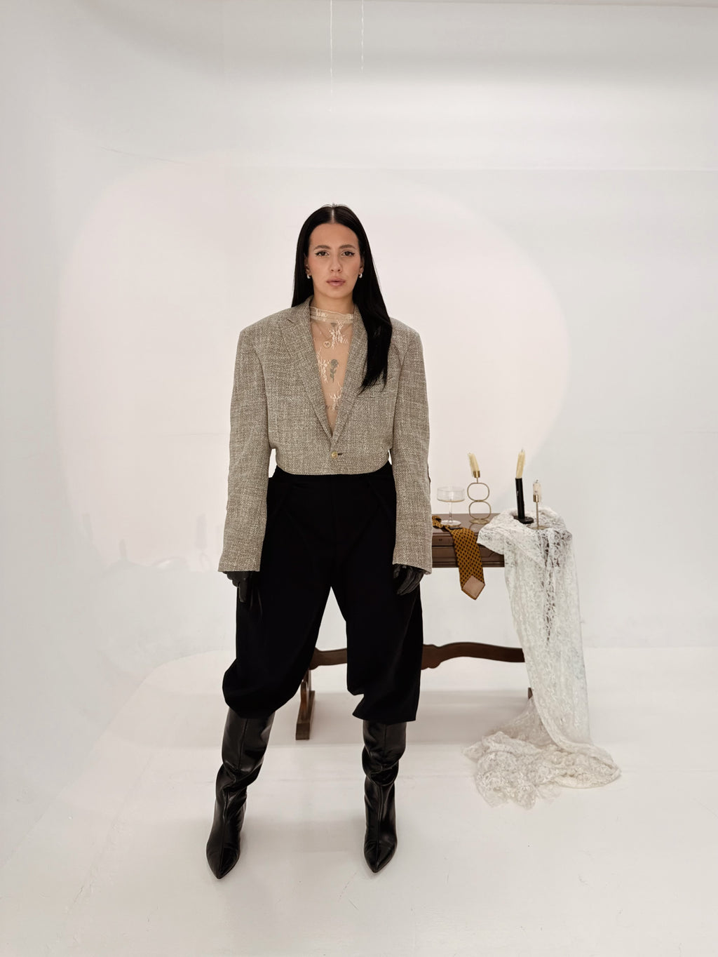 Cropped Blazer AMATI reworked