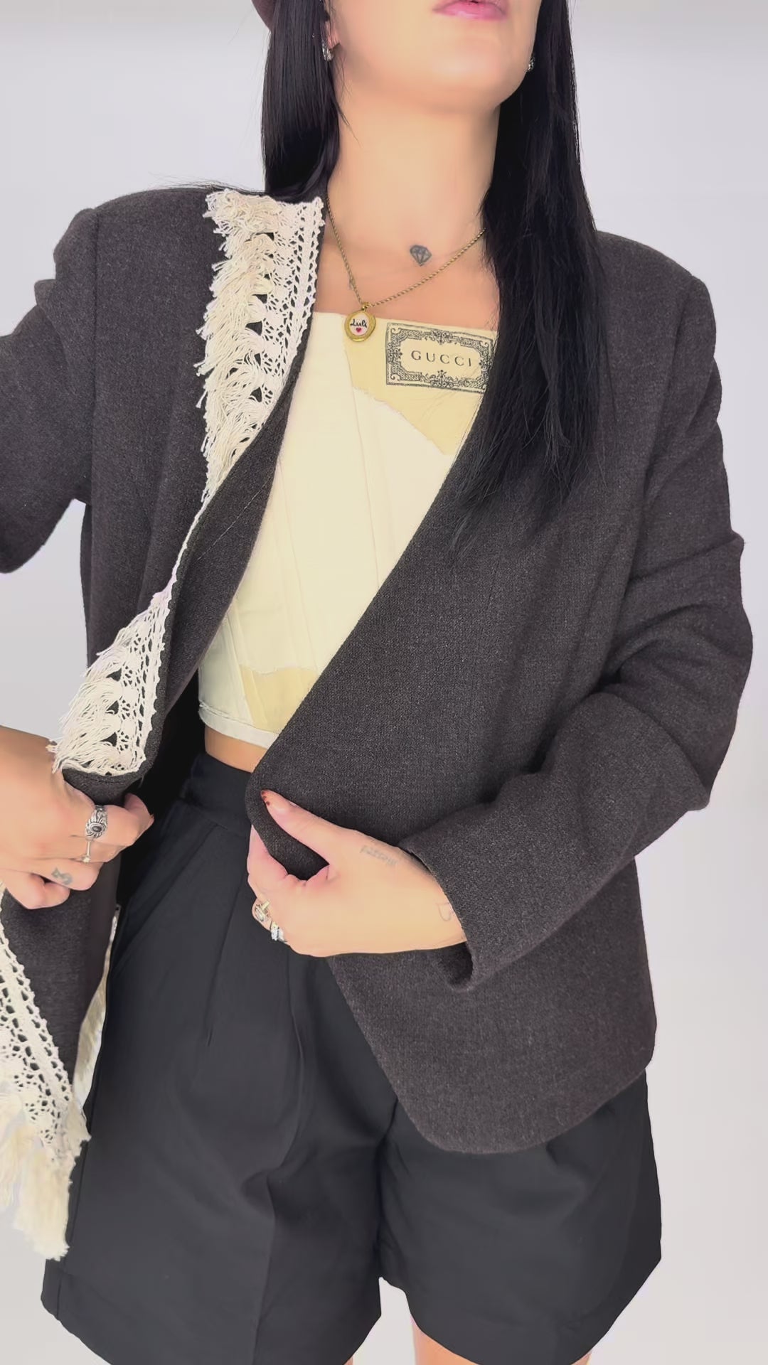 Vintage blazer AMATI reworked