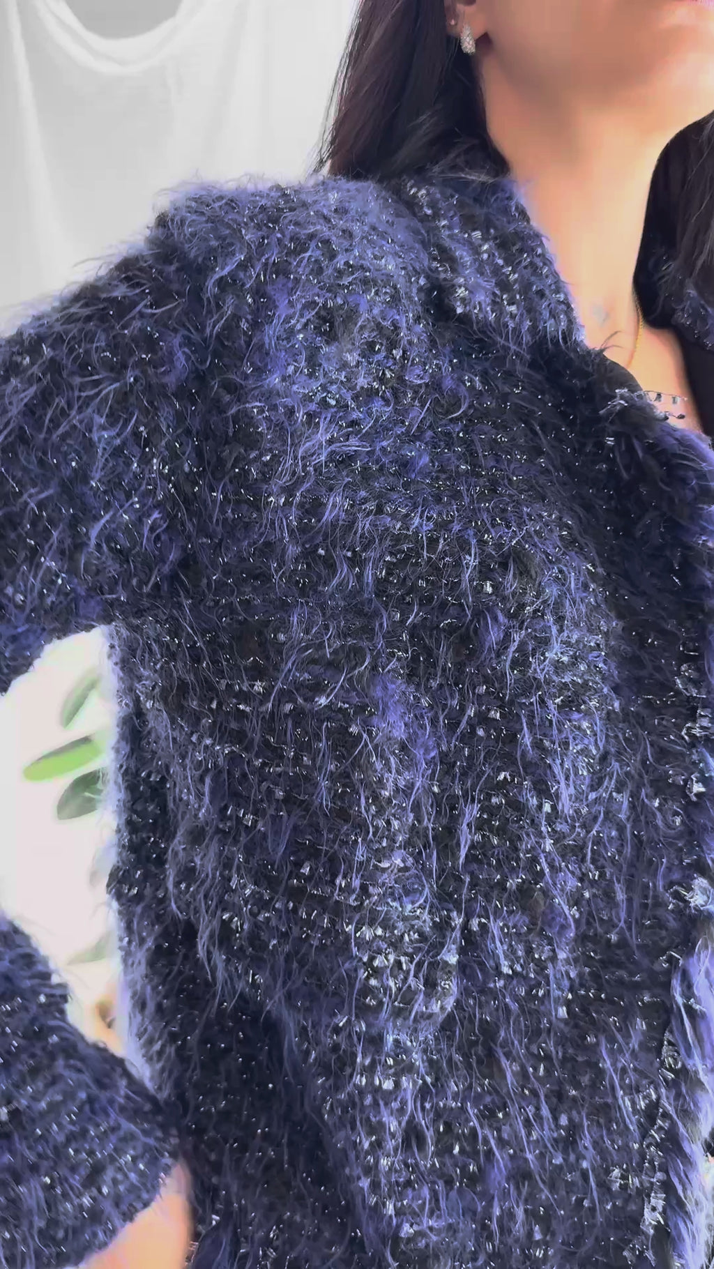 BLAZER MIDNIGHT BLUE — AMATI