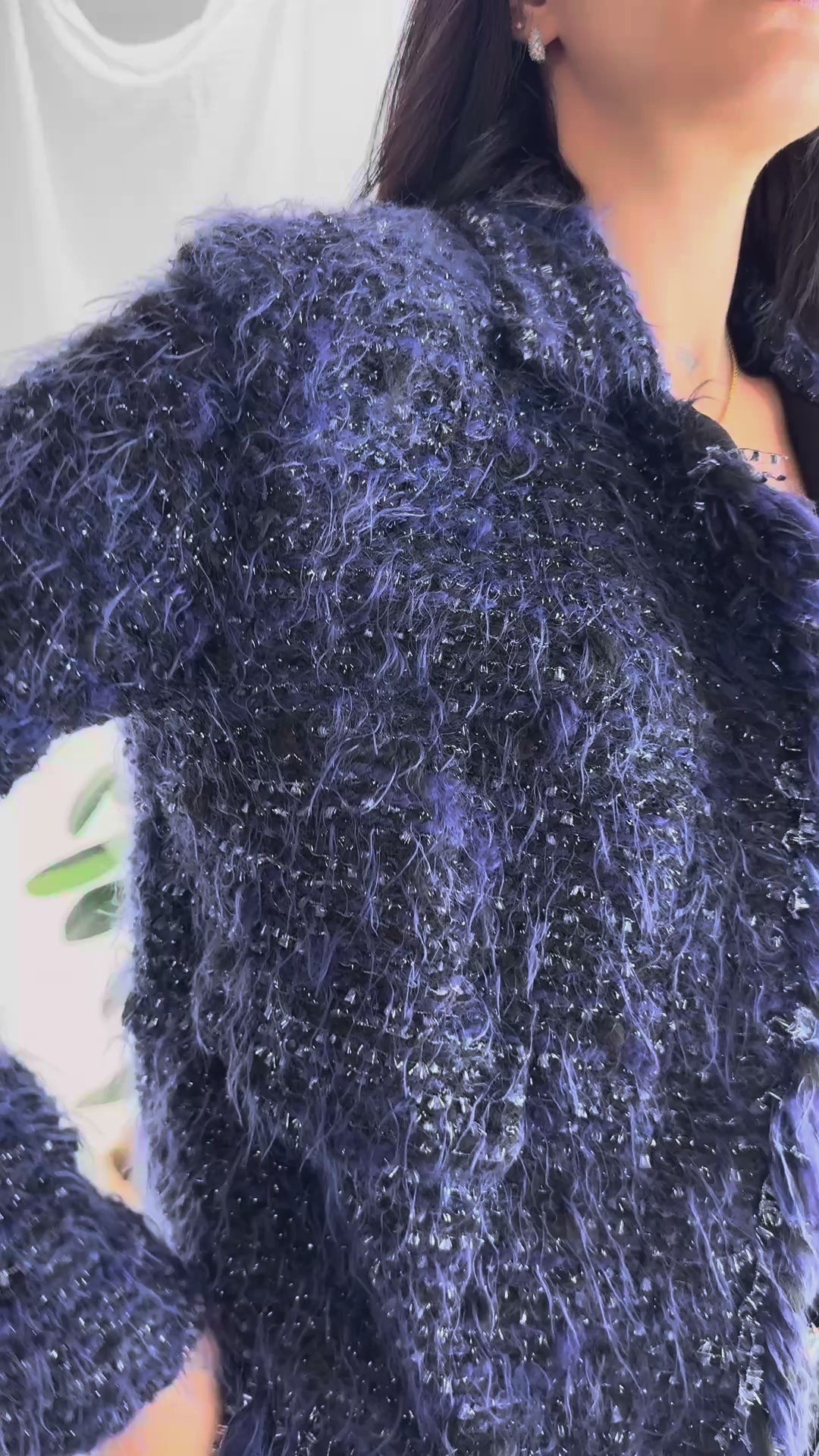 BLAZER MIDNIGHT BLUE — AMATI